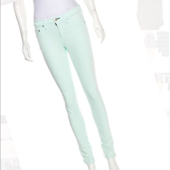 — Rag & Bone — Soft mid-rise skinny pants 27 - Picture 2 of 9